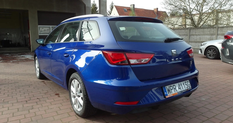 Seat Leon cena 48600 przebieg: 122000, rok produkcji 2019 z Wrocław małe 497